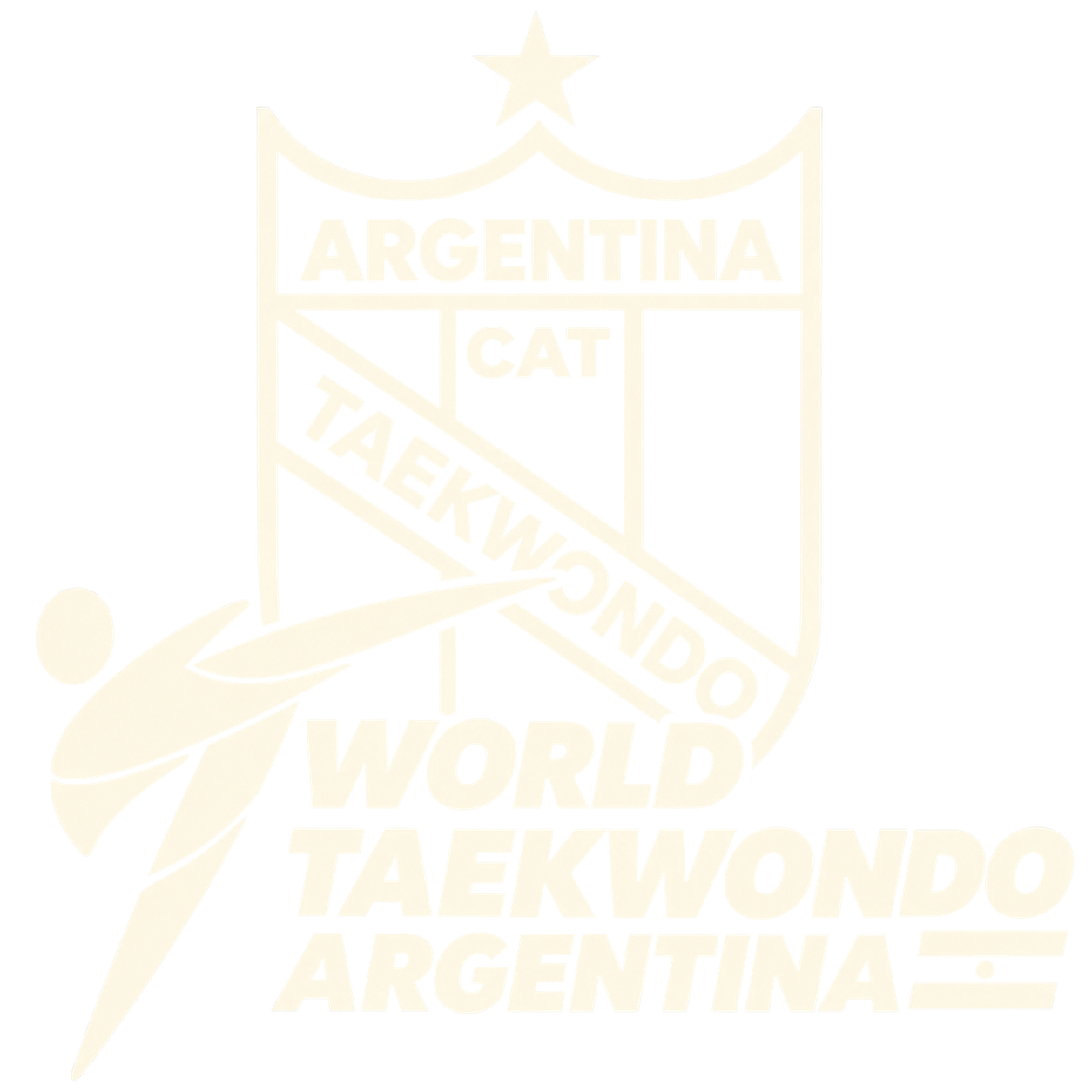 Confederación Argentina de Taekwondo logo